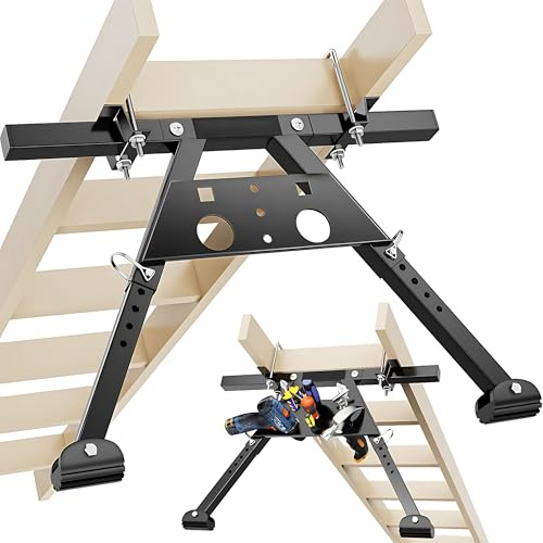 Ladder Stabilizer, Heavy-Duty Standoff for Extension Ladders, Supports 330 LBS, Ideal for Roofing and Gutter Work