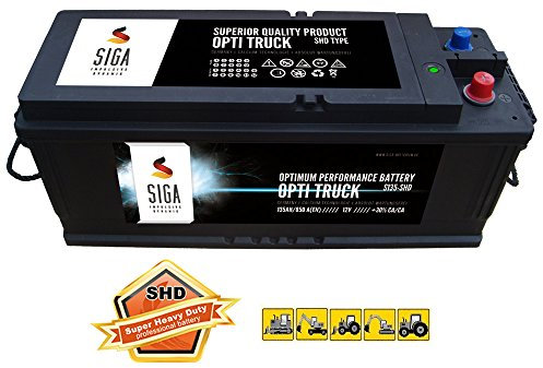 SIGA LKW Batterie 135Ah Starterbatterie Schlepper Traktor Trecker Bagger Frontlader
