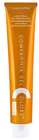 Compagnia del Colore, Ammonia Free Crema Colorante Senza Ammoniaca, Tinta per Capelli, Trattamento Dolce a Lunga Durata per Colore e Riflessi Intensi, Formula a Base di Papaya, Nero 1, 100 ml