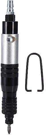 Destornillador Neumático de Aire, Reminnbor Destornillador Neumático de 1/4 1200rpm Herramienta de Destornillador Neumático de Mano Industrial CW/CCW (2-4N.M) con Juegos de Tornillos