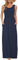 AUSELILY Summer Dresses for Women Casual Sleeveless Ladies Maxi Dress Long with Pockets Navy Blue M