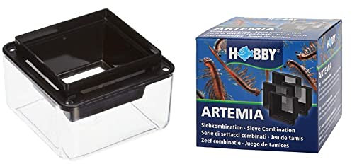 Hobby 21630 Artemia Siebkombination, 4 Siebe, 180, 300, 560, 900 My & 61310 Multibox