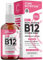 Vitamin B12 Spray - 3000mcg High Strength - 60ml for 60 Day Supply - Vegan - Dual-Active Vitamin B12 Complex Liquid Formula for Maximum Absorption - B12 Oral Spray - Made in UK by Core Nutrition