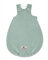 Julius Zöllner Babyschlafsack gefüttert Musselin 2,5 TOG Gr. 68/74 | 100% Baumwollmusselin | Oeko-TEX Standard 100 | grün
