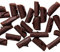 Callebaut - Riccioli di cioccolato fondente, confezione da 1 kg