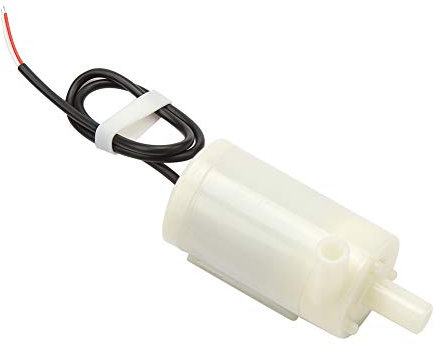 Kuuleyn Mini Pompa ad Acqua sommergibile 5V, Fontana a Basso Rumore Orizzontale anfibia di CC 3V / 5V / 6V Piccola Pompa sommergibile
