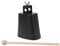 Metall Kuhglocke Cow Bell mit Trommelstock Cowbell Noisemaker Kuhglocke Schlagzeug Glöckchen Instrumente Kuh Glocken für Schlagzeug Drum Fußball Spiele (4 Zoll)