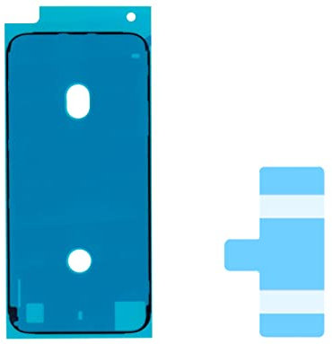 GLK-Technologies Hochwertige Display Kleberahmen Rückseite Cover Klebe Sticker für Apple iPhone X 10 | inklusive Klebestreifen Akkuklebestreifen Reparaturset NEU