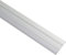 ALPENSTAHL Seuil de Porte Barre Autocollant | Longueur 90 cm, Largeur 37 mm | 1 Pièce - Profil Transition Sol | Aluminium Argenté | Rail de sol plat pour planchers, stratifiés etc. | Moulure à coller
