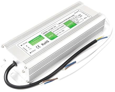 LumenTEC LED Streifen Trafo, LED Transformator / 120W 10A IP67 wasserdicht/Transformator 230V (AC) auf 12V (DC), für LED (120W)