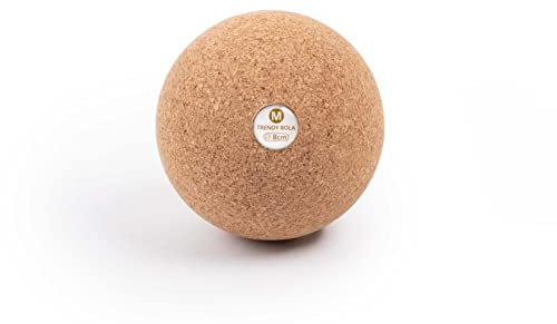 Trendy Sport Bola Faszienball 8cm nachhaltiger Massageball aus 100% Kork zur gezielten Selbst-Massage