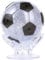 77pcs 3d Puzzle Football Jigsaw Diy Assembly Soccer Crystal Model Toy with Flash Light Diy Model Crystal Brain Teaser Decoration