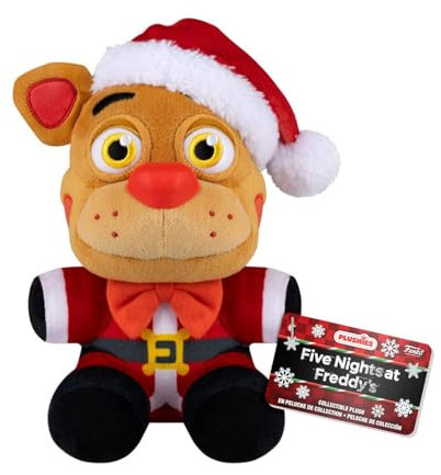 Funko Plush: Five Nights at Freddy's (FNAF) - Holiday Freddy Fazbear - (CL 7) - Plüschtier - Geschenkidee Zum Geburtstag - Offizielle Handelswaren - Gefüllt Plüschtiere Für Kinder
