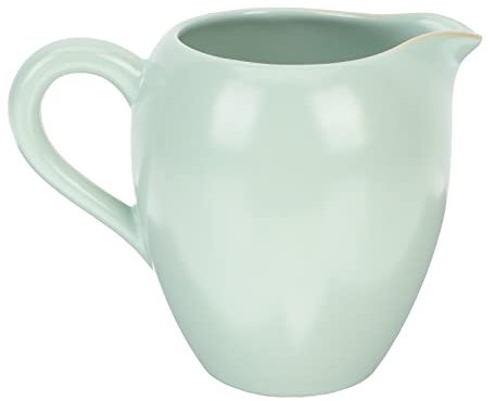 Taza de café Mini Crema de cerámica Jarra de crema pequeña Jarra de café Jarra de salsa Vertedor Jarra de crema con mango for cocina Crema de café (Size : 11.5X9CM)