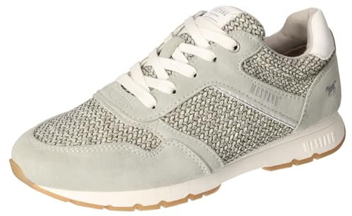Mustang 1456-302, Zapatillas Mujer, Verde Pastel, 40 EU
