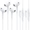 2 Pack Lightning Earpods for iPhone [Apple MFi Certified] HiFi Stereo Noise Lsolating Headphones for iPhone with Microphone and Volume Controller Earphones for iPhone 14/13/12/11/XS Max/XR/SE/8/7- iOS