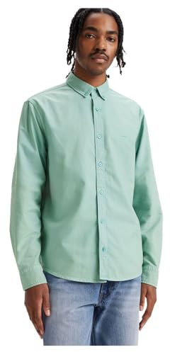 Levi's Herren Authentic Button Down Robson Aquifer Garment Dye L