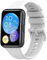 Wownadu Bracelets Compatibles pour Huawei Watch Fit 2 Active/Elegant, Bracelet de Remplacement en Silicone pour Femme Homme Blanc (Pas de Montre)