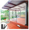 SHINGJING Verstärkte transparente Plane, transparente Plane for den Außenbereich, PVC-Plane, klare Plane, 0,5 mm dick, Winterpavillon-Regenschutz mit 2 Reißverschlüssen(H2.6xW4m/H8.5xW13.1ft)
