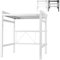 XUANYU 2 livelli, supporto estensibile per forno a microonde in metallo, con 6 ganci a forma di H, scaffale a microonde solido con organizer per spezie con supporto a microonde (40-64)*36,5 x 45 cm