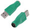 NethCasti Adattatore PS/2 PS/2 Maschio a USB Adattatore Porta Femmina USB Convertitori per Vecchi 2pc Mouse Tastiera
