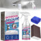 Cleaner for Stubborn Stains, Multifunctional Shower Cubicle Cleaner, Stain Remover, Limescale Remover, Shower Strong,Cleaners with New large kitchen sponge for Glass Sewer Toilets (1)
