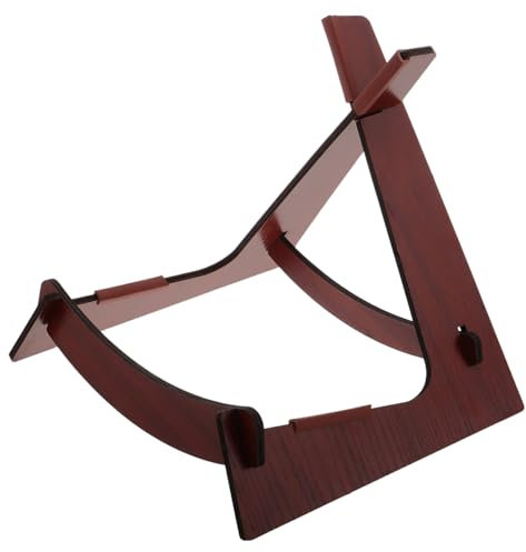 ULTECHNOVO Verstellbarer Gitarrenständer aus Klappbarer für Bass und Stabiler Notenständer für Schulorchester Design für Musiker