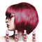 Renbow Crazy Color - Tinte semipermanente para el cabello, 4 unidades, color rojo rubí (100 ml)