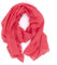 DOLCE ABBRACCIO by RiemTEX WILD CAT Damen Schal Halstuch Tuch aus Chiffon für Frühling Sommer Ganzjährig (Koralle)