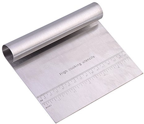 Raschietto per Pasticceria in Acciaio Inox per Pasta Domestica tagliapasta Decorazione Utensili da Pasticceria