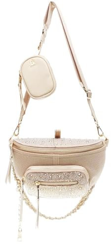 Steve Madden Maxima Sac banane convertible en bandoulière - Rose - Blush Multi, taille unique