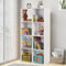 PACHIRA E-Commerce Wooden Storage Cubes Bookcase, Unit Shelf, Closet Cabinet, DVD Rack Bookshelf File, 8-Cube, White