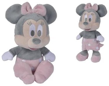 Disney - Minnie Mouse Peluche 25 cm, fabriquée avec des matériaux 100% recyclés, Licence Officielle Disney, adapté à Tous Les âges, 6315870329