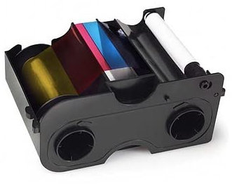 HID FARGO C50 YMCKO Farbband [ 45440 ] für bis zu 100 Kartendrucke