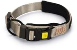 Beeztees Parinca Premium - Hundehalsband - Nylon - Hellgrau - 30-35 cm