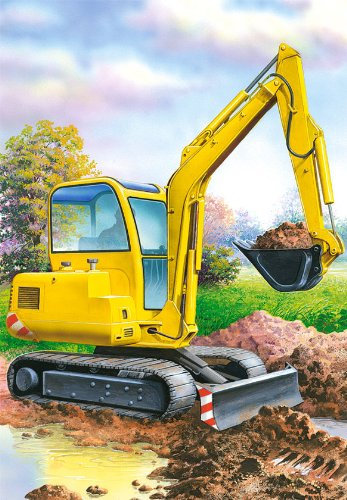 alles-meine.de GmbH 1 Stück: Mini - Puzzle 24 Teile - Fahrzeuge & Auto´s - Castorland Auto Baustelle Kinder Kinderpuzzle Minipuzzle Minipuzzles - Mitgebsel/Preis für Kindergebu..