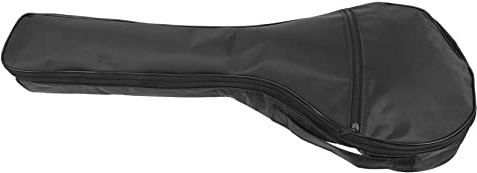 ibasenice Mandolin Guitar Bag Carrying Case for Acoustic Electric Mandolins Portable Storage Pouch Strap for Music Practice and Travel