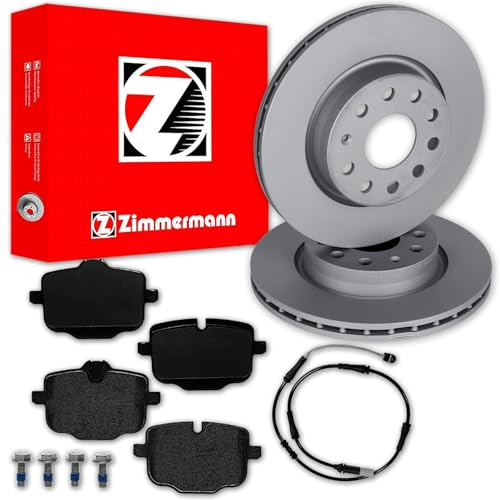 Zimmermann Bremsscheiben 345mm + Beläge hinten passend für F10 F12 F13 F06