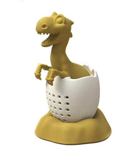 Dinosaur Tea Strainer, Creative Strainer for Loose Tea, Dinosaur Tea Infuser, Tea Strainer for Cute Animals, Silicone Tea Strainer Tea Infuser, Tea Strainer in Dinosaur Shape, Tea Strainer for Brewing
