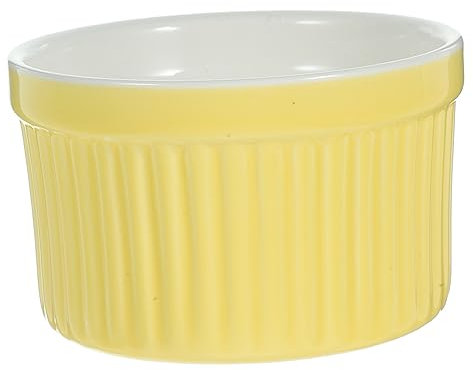 MAGICLULU 1 Pc plat ménager Dégustation de plats Ramequin bols Porcelaine ramequins Salade de fruits bols Tasses assiette creuse Commercial bol de cuisson bol de fruits soucoupe céramique
