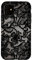 Hülle für iPhone 11 Schwarze Spitze, Vintage-Muster
