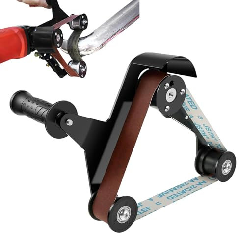 Bandschleifer für Rohrholz, Bandschleifer für Rohre | Edelstahl-Schleiferaufsatz, Rohrbandschleifer,Arbeitssparender Bandschleifer für poliertes, gebürstetes Spiegelfinish zum Schweißen, Kratzer