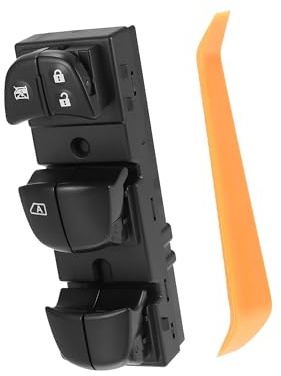 A ABSOPRO Coche Ventana Interruptor Eléctrica Ventana Principal Control Interruptor para Nissan Juke Altima Tiida Sylphy X-Trail Qashqai Rogue Reemplazo de artículo