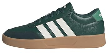 adidas Men's BREAKNET 3.0 Shoes, Collegiate Green/core White/semi Court Green, 10 UK