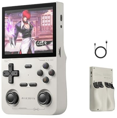 Supercap - Retro Handheld Game Console, 3.5inch IPS Screen, K36 Portable Video Games Console with 16000+Games, 64G TF Card, 20+Emulators black 64G (64G white)