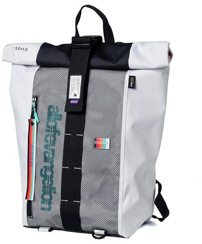 FIREFIRST x RADIO EVA - Evangelion Neue Gemeinsame Serie Rolltop Rucksack Waterproof Travel Leisure Backpack