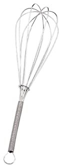 HGDXDP Hand Mixer Stainless Steel Egg Beater Shaker Mini Wire Whisks Milk Frother Blender Kitchen Accessories 8/13/15.5/18/21/26/31CM Fouet Batteur à Oeufs