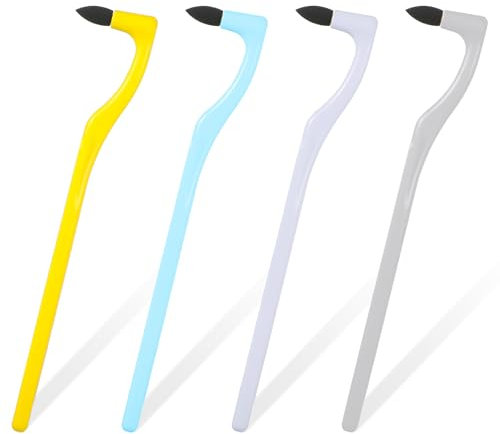 4 Stück Zahnbürste Kleine Zahnreinigungsset Wiederverwendbar Zahnbürste für Männer Frauen