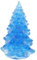 GREENADSCAPE Mini Albero di Natale in Resina Ornamento per Tavolo Decorazione Natalizia Casa Piccolo Albero di Natale Forniture per Feste da Tavolo
