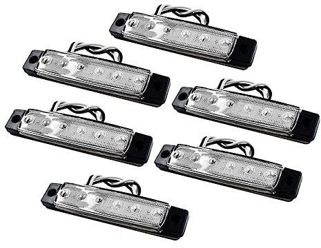 Homoyoyo 6stücke Navigationslichter Für Boote Led Innenbeleuchtung Bootslicht Pontonbootlichter Hecklichter Decklichter Nachtlampen